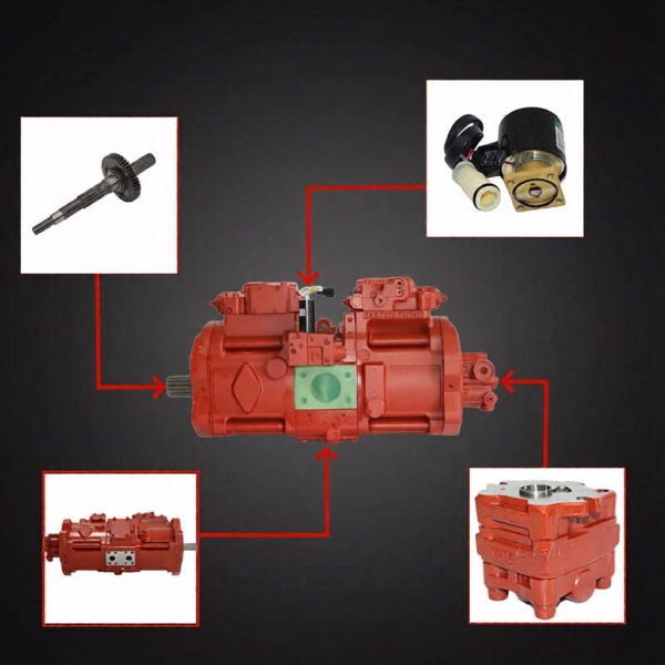 178_4 New 320C 320D 320B Hydraulic Pump Main Pump High Efficiency 200-3252 234-4638 295-9426 Low Energy Consumption for 320 Series
