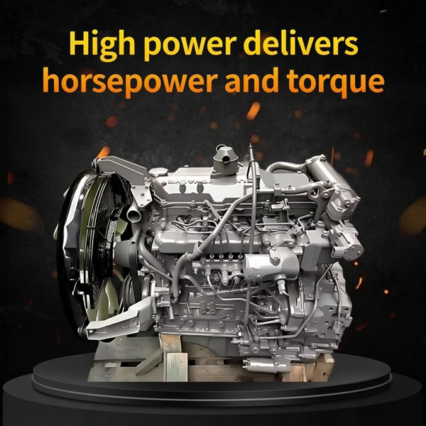 17_1 New Manufacture Excavator Part Complete Engine Zx200-3 Sh240-5 Sy235-9 4HF1 4HK1X Machinery Engine Assembly for ISUZU Model