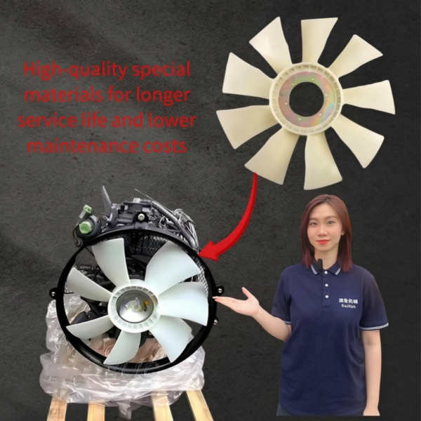17_5 New Manufacture Excavator Part Complete Engine Zx200-3 Sh240-5 Sy235-9 4HF1 4HK1X Machinery Engine Assembly for ISUZU Model