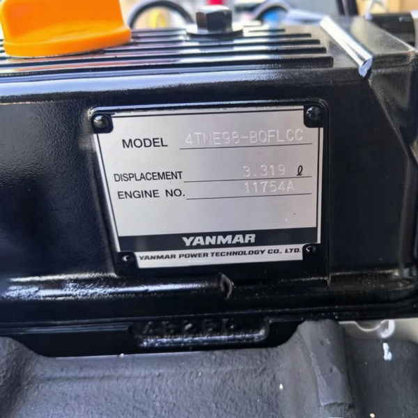 19_1 Excavator Complete Machinery Engine 4TNE84 4TNE92 4TNE88 4TNE94 4TNE98 4 Cylinder Diesel Engine Assembly for Yanmar Replacement