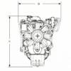 19_3 Excavator Complete Machinery Engine 4TNE84 4TNE92 4TNE88 4TNE94 4TNE98 4 Cylinder Diesel Engine Assembly for Yanmar Replacement