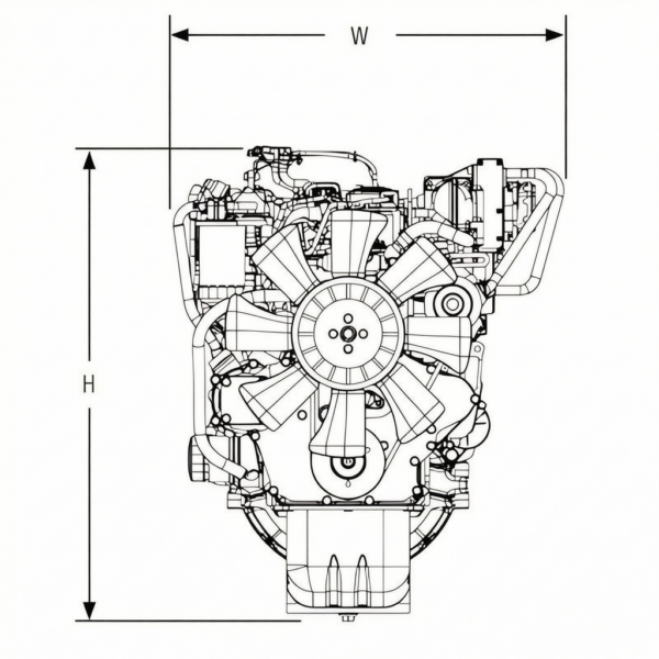 19_3 Excavator Complete Machinery Engine 4TNE84 4TNE92 4TNE88 4TNE94 4TNE98 4 Cylinder Diesel Engine Assembly for Yanmar Replacement