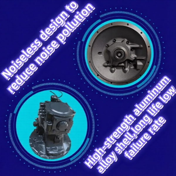 200_4 China Manufacture Motor Grader Piston Pump 708-1L-21523 708-1L-00071 Pc120-6 Pc130-6 Hpv95 Hydraulic Pump for Rexroth Series