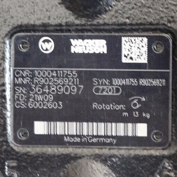 Excavator Parts Hydraulic Pump 1000411755 1000411755 R902569211 A10V018 Ze17 Hydraulic Piston Pump for Kawasaki Series