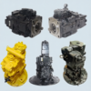240_0 PC78us-6 Pc138 Pc30mr 1 PC30MR 2 Pc50uu Pc120-6 Pc300-7 Pc35mr Excavator Hydraulic Piston Main Pump Assy for KOMATSU Replacement