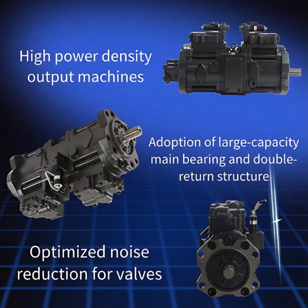 2024 New Products Excavator Piston Axial Pump LJ014510 KRJ10290 Hydraulic Pump for CX210 CX210b SH210-5 Sumitomo Series