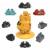 372_4 Backhoe Loader 432E Fan Pump JRR060 296-6714 High Pressure Hydraulic Piston Pump for Caterpillar Replacement