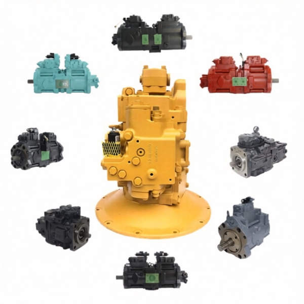 372_4 Backhoe Loader 432E Fan Pump JRR060 296-6714 High Pressure Hydraulic Piston Pump for Caterpillar Replacement