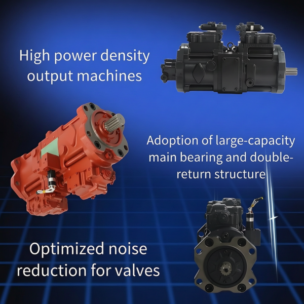 44_2 Hot Sell Ex450-5 Ex400-3 Excavator Part Hydraulic Pump 4643505 4254617 K3V180DTH-OE11 Grader Piston Pump for Hitachi