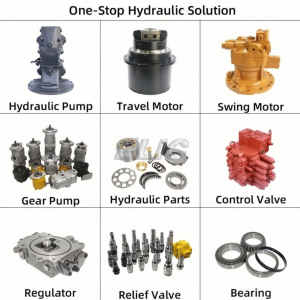 84_1 Wholesale Excavator K3V112DTP-9N49 Hydraulic Pump Assy Main Piston Pump Assembly for Kobelco Doosan Case