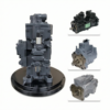 8_1 Mini Excavator Parts Motor Rexroth Piston Pump Pc27Mr-2 Pc160-7 Pc28Uu-1 12v Hydraulic Mian Pump for Komatsu Series